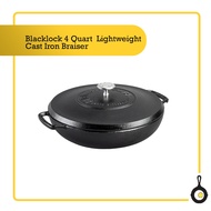 Lodge Blacklock 4 Quart Lightweight Cast Iron Braiser
