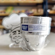 6 x 3.5 Cm Steamed Sponge Cake Pan (12 Pcs) Steamed Sponge Cake Mold/ D