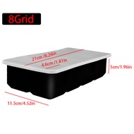 LivingEa 4 6 8 lưới ICE CUBE Maker hộ gia đình lớn Ice khuôn Bar Ice làm khuôn Ice bóng khuôn Ice Cu