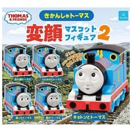 Thomas the Tank Engine Funny Face Set of 5 Mascot Figure Ver.2 Capsule Toy NEW