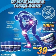 D'MAZ HERBS'S DMAZ HERBS  terapi saraf original product direct HQ KEDAH D’MAZ HERBS TERAPI 100% ORIG