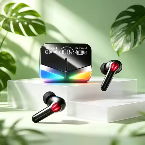 M28 Bluetooth headset wireless headset smart touch headset waterproof noise reduction headset