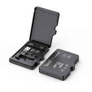 BUDI TF Memory Card Storage Case With Memory Card Reader USB Type-C & USB Compatible Memory Card Hol