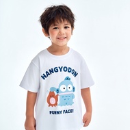 CACO-Mermaid Hanton Foam Print Cool Feeling Short T ‧ Parent-Child Style-Child [L3SA023]