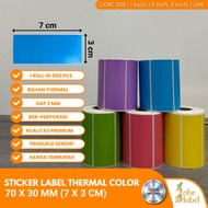 70x30 MM THERMAL BARCODE LABEL STICKER