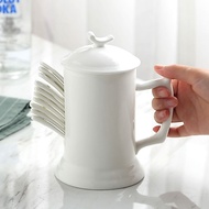 China Xiuyuan Bone China Spoon Bucket Ceramic Spoon Storage Box Storage Box Tangshan Bone China Tabl
