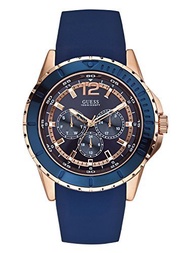 GUESS Factory Men s Blue-Tone Sport Watch, NS