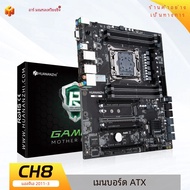 HUANANZHI X99 CH8 LGA 2011-3 XEON X99 เมนบอร์ดสนับสนุน Intel E5 2640 2666 2670 2678 2696 V3 V4 DDR4 