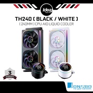 JONSBO TH240 ARGB | BLACK / WHITE | 240MM | CPU AIO LIQUID COOLER
