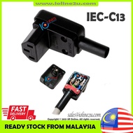 IEC-320-C13 Multi L 90Degree Angled PDU AC Cable Mount Rewire-able connector male Plug 10A