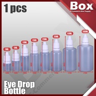 50Pcs 3ml-100ml Squeezable Eye Drop Bottle Plastic Liquid Dropper Empty Refillable Container Anti-Le
