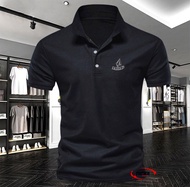 TERBARU !!! Kaos Polo Shirt Kerah Import polo pria/wanita volcom Text silver Terkeren Premium Qualit