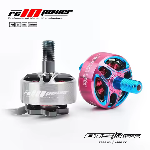 RCINPOWER GTS V2 1506 Brushless Motor 4300KV 4S 3000KV 6S LIPO