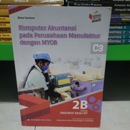 ERLANGGA'S USED BOOK - ACCOUNTING COMPUTERS IN THE MANAGER'S COMPANY WITH MYOB 2B GRADE 3 VOCATIONAL