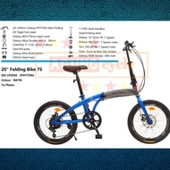 Cbj- Sepeda Lipat Folding Bike Odessy 16" 2036 Phyton - Grabgojek