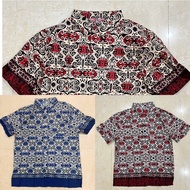 Baju Batik Lelaki / Baju Batik Corak Iban / Baju Batik Tradisional Dayak