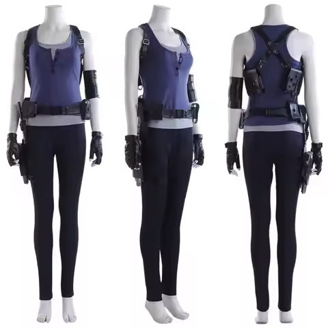 Game Jill Valentine Cosplay RE 3 Jill Cosplay Costume Vest Pants Accessories Full Set and Individual