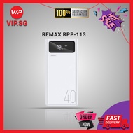 REMAX RPP-113 MENGINE Series  40000 mAh Power Bank 4USB Output And 3 Input Digital Display Powerbank
