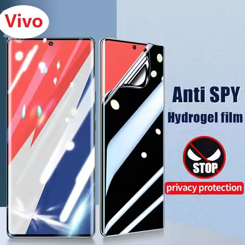 Privacy Hydrogel Film For Vivo Y01 Y10 Y21A Y21G Y21E Y33 Y31 Y33T Y33S Y55 Y73 Y74s Y75 Y76 Y76s Sc
