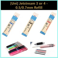 Uni Jetstream 3/4 Ballpoint 0.5/0.7mm refill