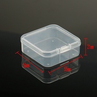 Mini jewelry box 55mm x 55mm x 21mm jewerly box plastic medicine box 55mm mini plastic container 5.5