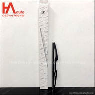 Rear wiper blades for Hatchback, 7 seats, CUV, SUV... set includes 10 connectors suitable for all ve