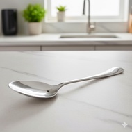 6 PREMIUM STAINLESS HOTEL TABLESPOONS (40GRAM WEIGHT)