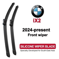Car Wiper Blade for BMW iX2 2024-present (U10) front silicone windshield wiper blade