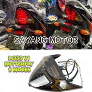 TAIL LAMP X1R TINTED LC135 V1 TAIL LIGHT LC135 V1 SMOKE TAIL LAMP TINTED X1R TAILAMP CLEAR X1R ASSY