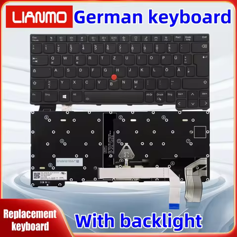 German Keyboard for Lenovo ThinkPad X13 Gen2 X13 Gen3 L13 Gen 3 Gen 4 Gen 5 L13 Yoga Gen 3 Gen 4 Lap