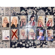 IVE LIZ REI PHOTOCARDS AND POB