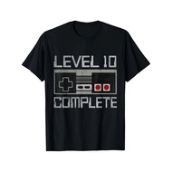 Level 10 Complete 10 Year 10th Wedding Anniversary For Him T-shirt-Soft touch shirt-High Durability