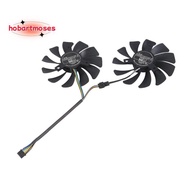 New 1 Pair Graphics Card Fan 85Mm Ha9010H12F-Z 4Pin Cooler Fan Replacement For  Gtx 1060 Oc 6G Gtx 9