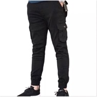 H&M Brand 6 poket  Jogar Slack / Kargo Lelaki Seluar HM Cutting Fit Cotton