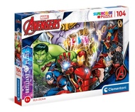 Clementoni Clementoni Avengers Marvel 100 Pieces Italy Imported Puzzle Children's Toys Cartoon