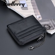 Multifunctional ELLE Men's Wallet Bag Hot-selling Coin Retro Card Slot Ba Simple purry Anti-theft Ch