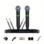 Shure AD4D ไมโครโฟนไร้สายแบบถือได้สำหรับการแสดง KTV ช่อง U แบบแยกแยะจริง สาย XLR 3 ปม 3 ปีคุณภาพเสีย