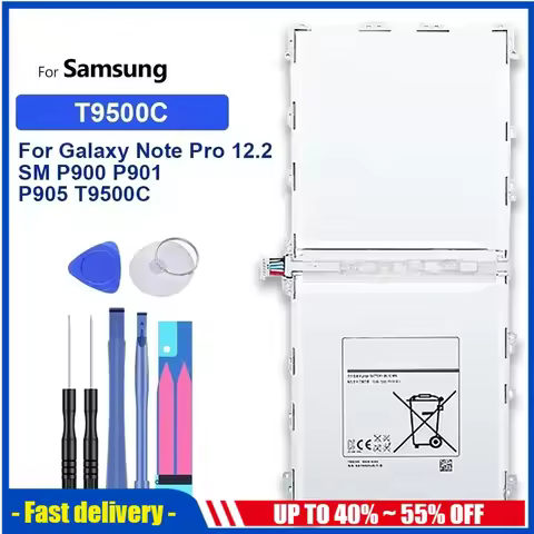 9500mAh T9500C Battery For Samsung Galaxy Tab Note Pro 12.2 SM-T900 SM-P900 SM-P901 SM-P905 T9500K T
