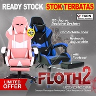 Fantoni Kursi Gaming Bangku Gaming Gaming Chair FLOTH2 - Putih