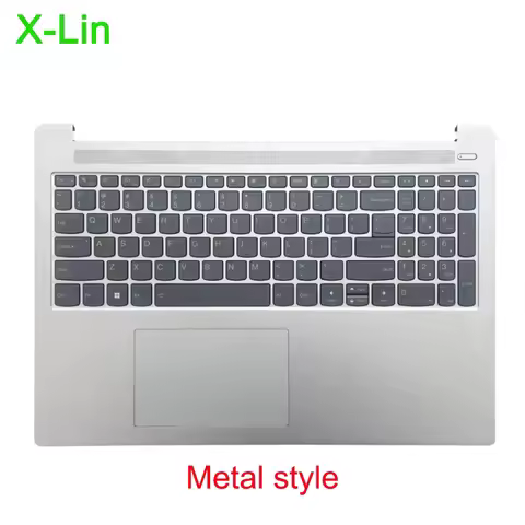 Metal style For IdeaPad Slim 5 16IAH8 16IRL8 16ABR8 laptop upper cover palm rest shell backlight key