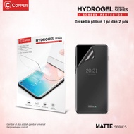 COPPER Matte Samsung A6 Plus 2018 - Anti Gores Hydrogel