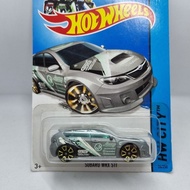 Diecast Car Hotwheels 1:64 SUBARU WRX STI grey