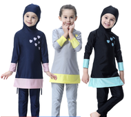 Baju Mandi/Renang kanak-kanak budak muslimah perempuan  kids girl swimwear/swimsuit