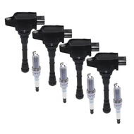 4pcs Set For NISSAN QASHQAI J11 2013-2017 1.6T 2.0L X-TRAIL T32 2014 JUKE F15 2010-2019 Ignition Coi