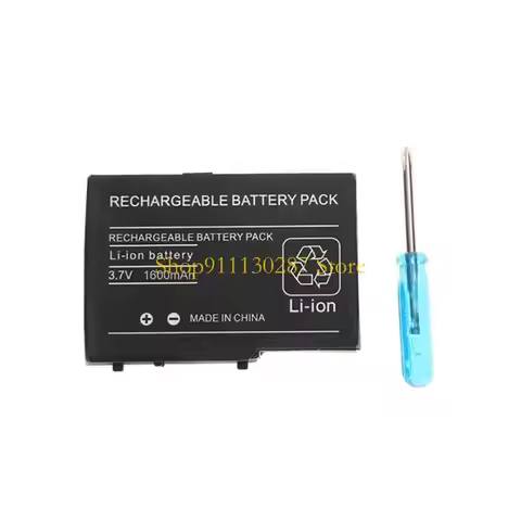 J1HC 1600mah Battery for DS Lite for Nds for Ndsl 3.7V Rechargeable Lithium-ion Battery + Tool Pack 