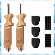 [G V W E] For  AD5X Upgraded AD5X Nozzle Swap 3D Printer Parts 0.4MM Hotend Kit for  AD5X