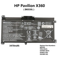 HP Pavilion X360 Laptop Notebook Battery For HP 14-BA 14M-BA Series BK03XL @ 3470mAh 11.55V 41.7WH