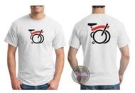 Brompton Folding Bike Distro Cutton Tshirt