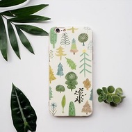 森林系小樹清新植物全包耐摔軟殼保護套手機殼可客製iPhone12pro