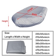 V Shape Marine Boat Cover Waterproof Dustproof AntiUV Rain Snow Inflatable Boat Dinghy Fishing Rubbe